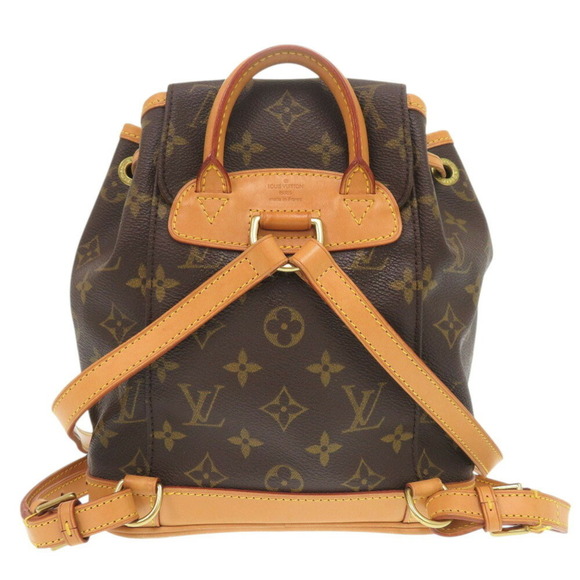 LOUIS VUITTON Brown Monogram Backpack - Picture 3 of 9